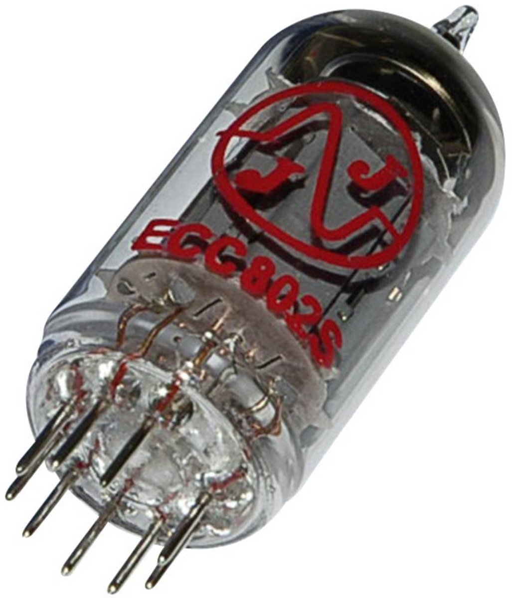 BTB Vertrieb ECC 802 s = E 82 CC Elektronrør Dobbelttriode 250 V 10.5 mA Poltal: 9 Sokkeltype: Noval Indhold 1 stk