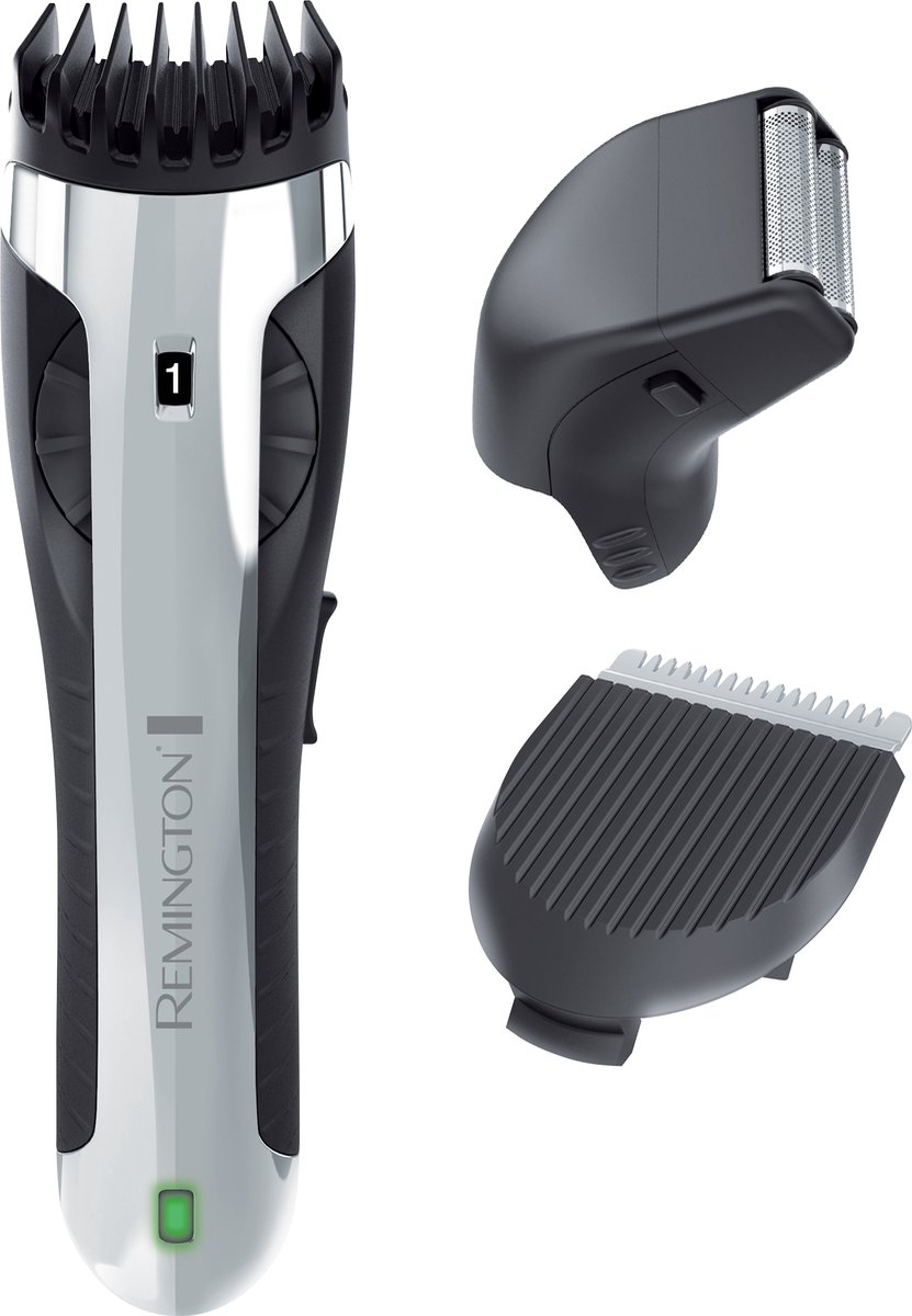 Remington BHT2000A Kropshårstrimmer Sølv, Sort