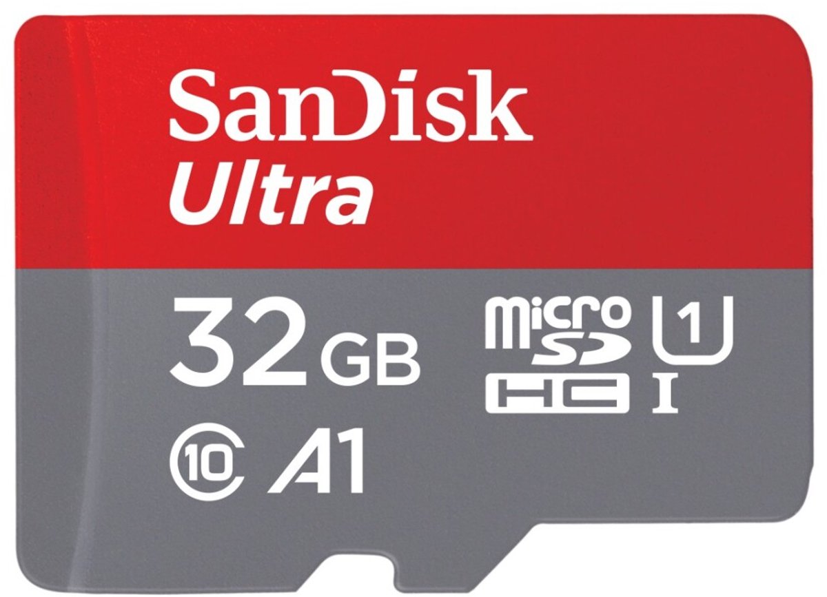 SanDisk Ultra MicroSDHC-kort Retail 32 GB