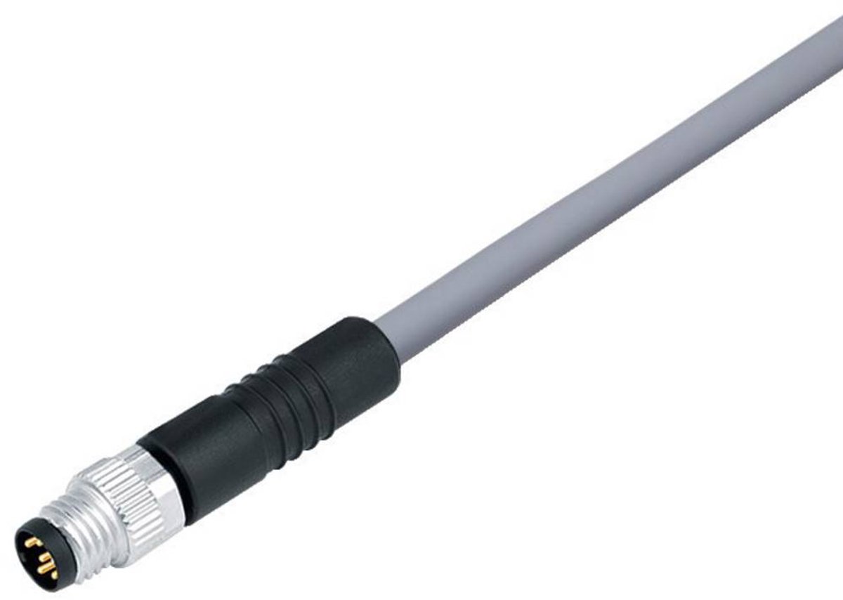 binder 77 3405 0000 20005-0200 Sensor-, aktuator-stik, M8 Stik, lige 1 stk