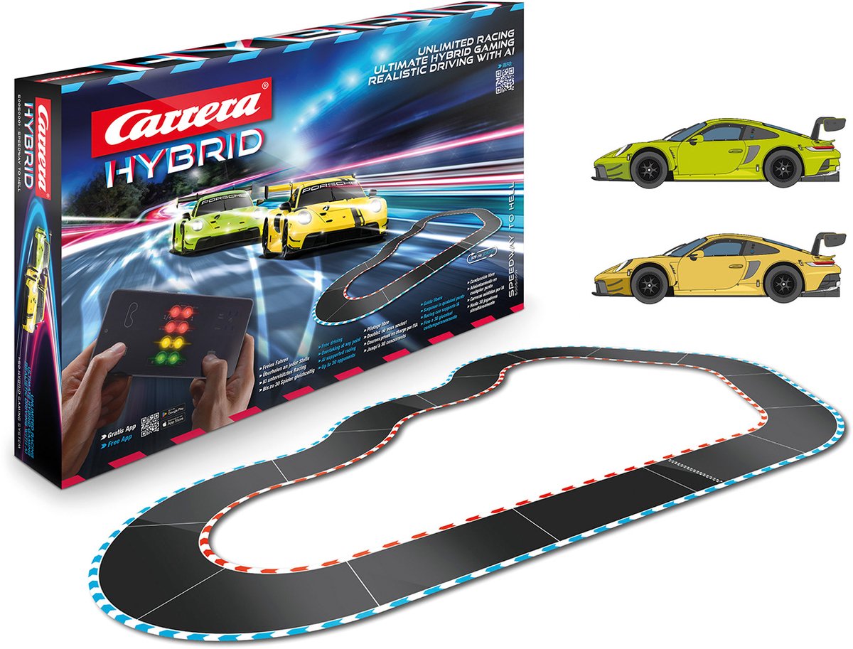 Carrera Hybrid Hybrid 50050001 Grøn lys Startsæt