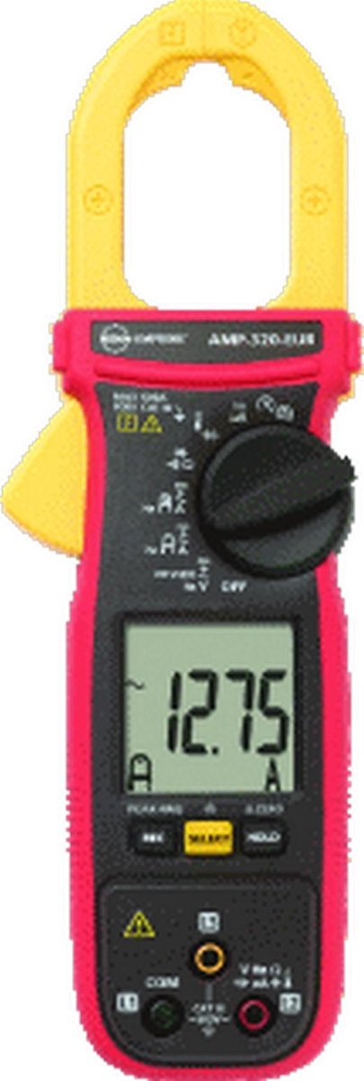 Beha Amprobe 4560615 Strømtang , Hånd-multimeter digital med skærmbaggrundsbelysning CAT III 600 V Visning (counts): 6000