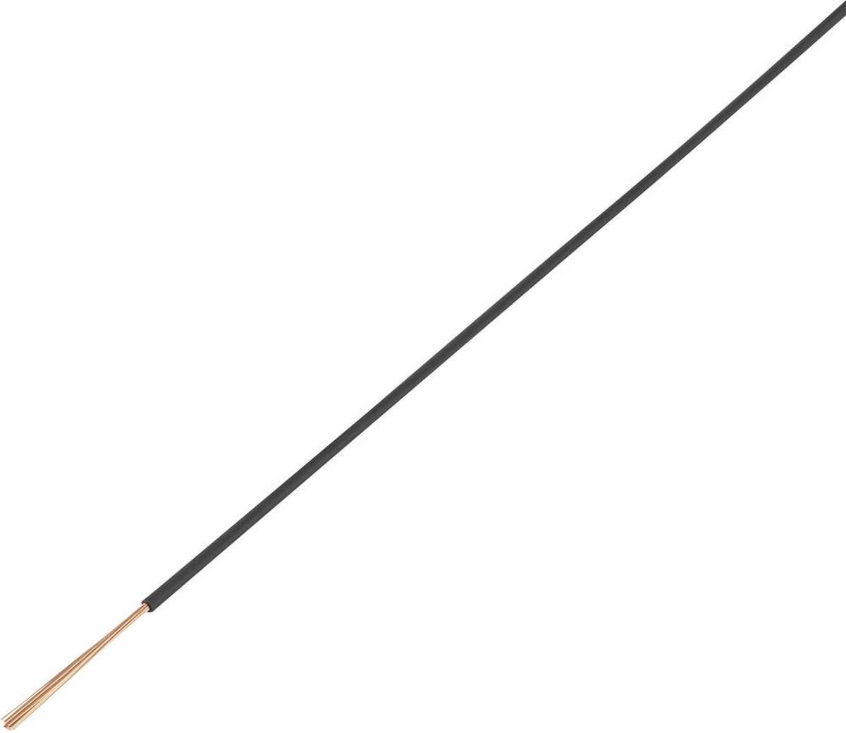 Conrad Components 606369 Køretøjsledning FLRY-B 1 x 6 mm² Sort 10 m