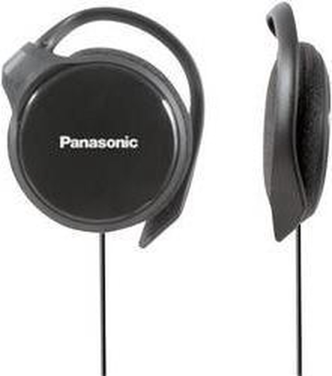 Panasonic RP-HS46 On Ear hovedtelefoner kabelbundet Sport Sort Ørebøjle