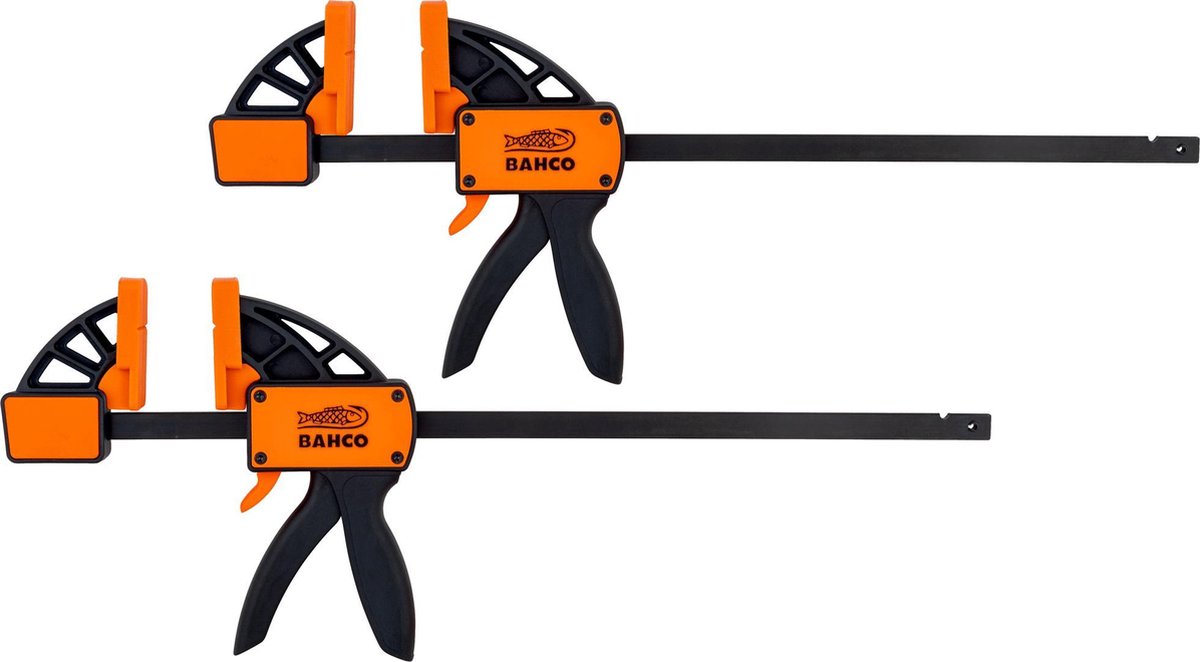 Bahco QC-150A-2P Enhåndsskruetvinge Spann-Weite (max.):150 mm Mål, længde: 305 mm