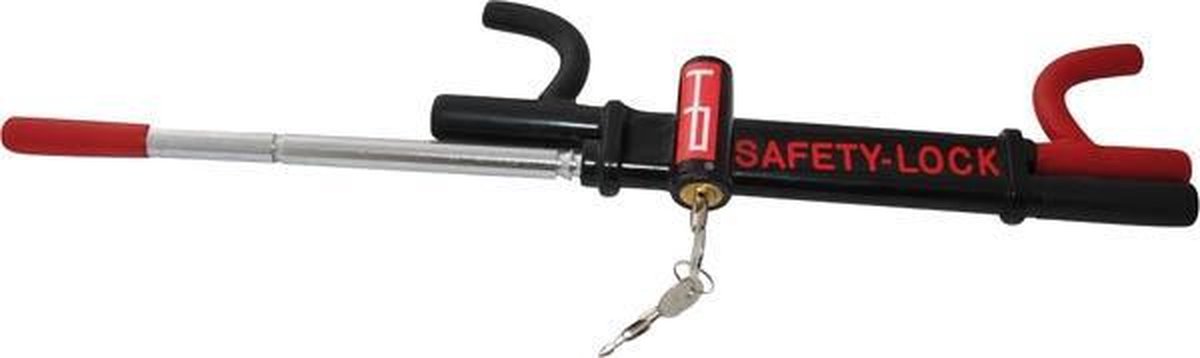 HP Autozubehör Safety-Lock Ratspærre Sort-rød