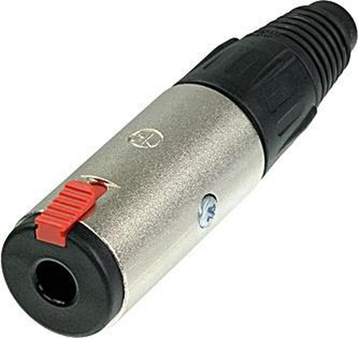 Neutrik NJ3FC6 Jack-stik 6,35 mm Tilslutning, lige Poltal: 3 Stereo Sølv 1 stk