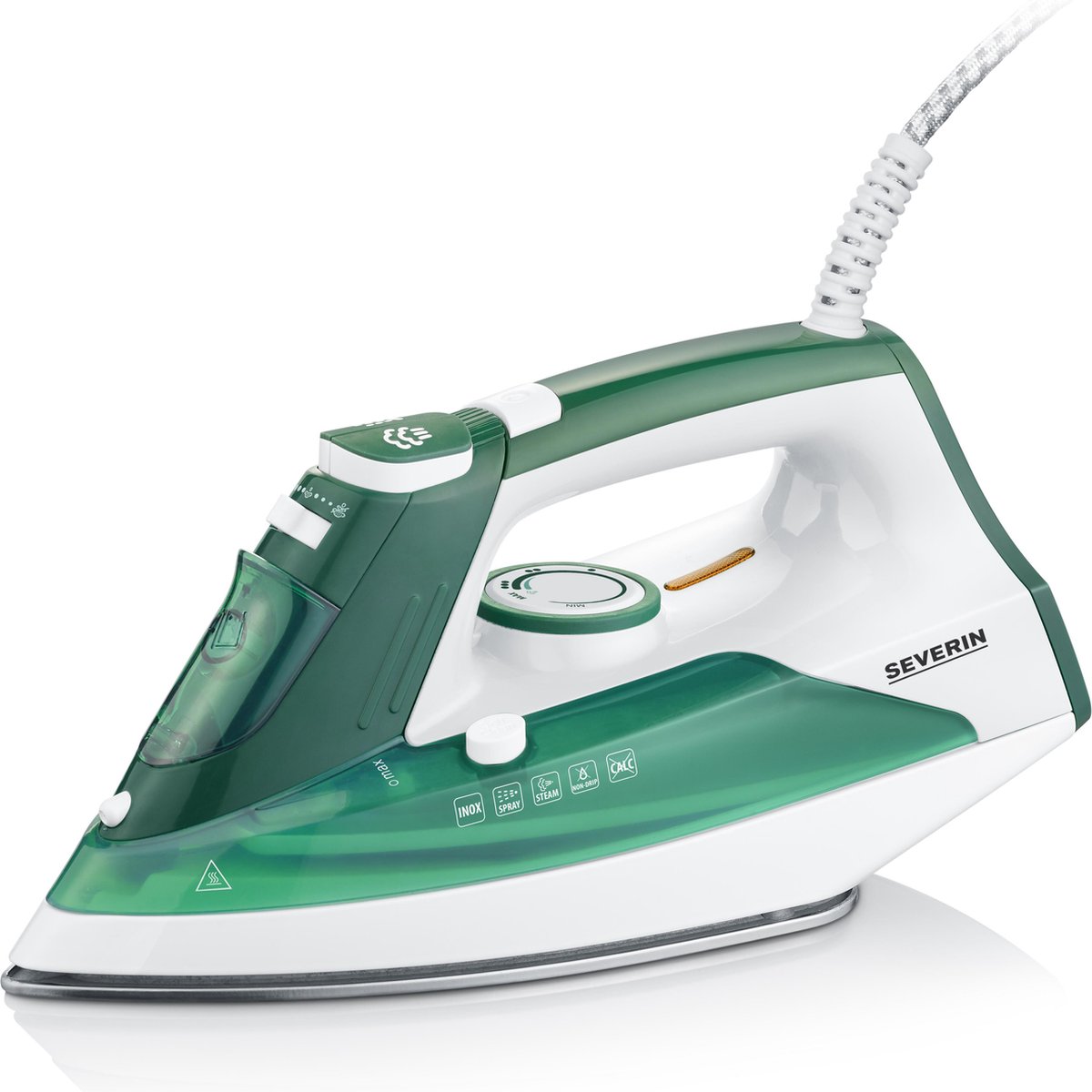 Severin BA 3261 BA 3261 Dampstrygejern 2400 W Hvid, Grøn