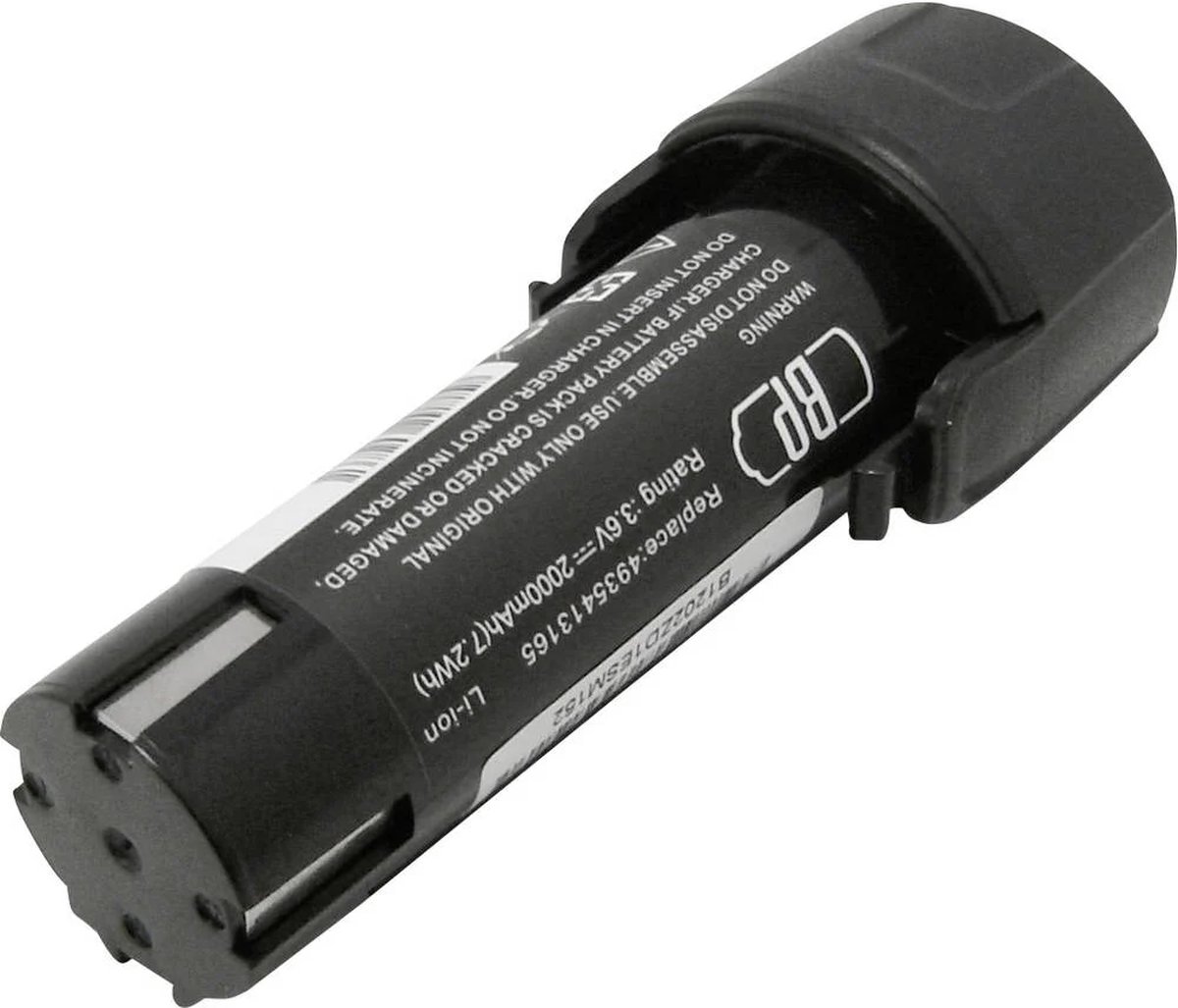 Beltrona AEG90602092 Værktøjsbatteri Erstatter original-batteri AEG 4935413165 3.6 V 2000 mAh Litium
