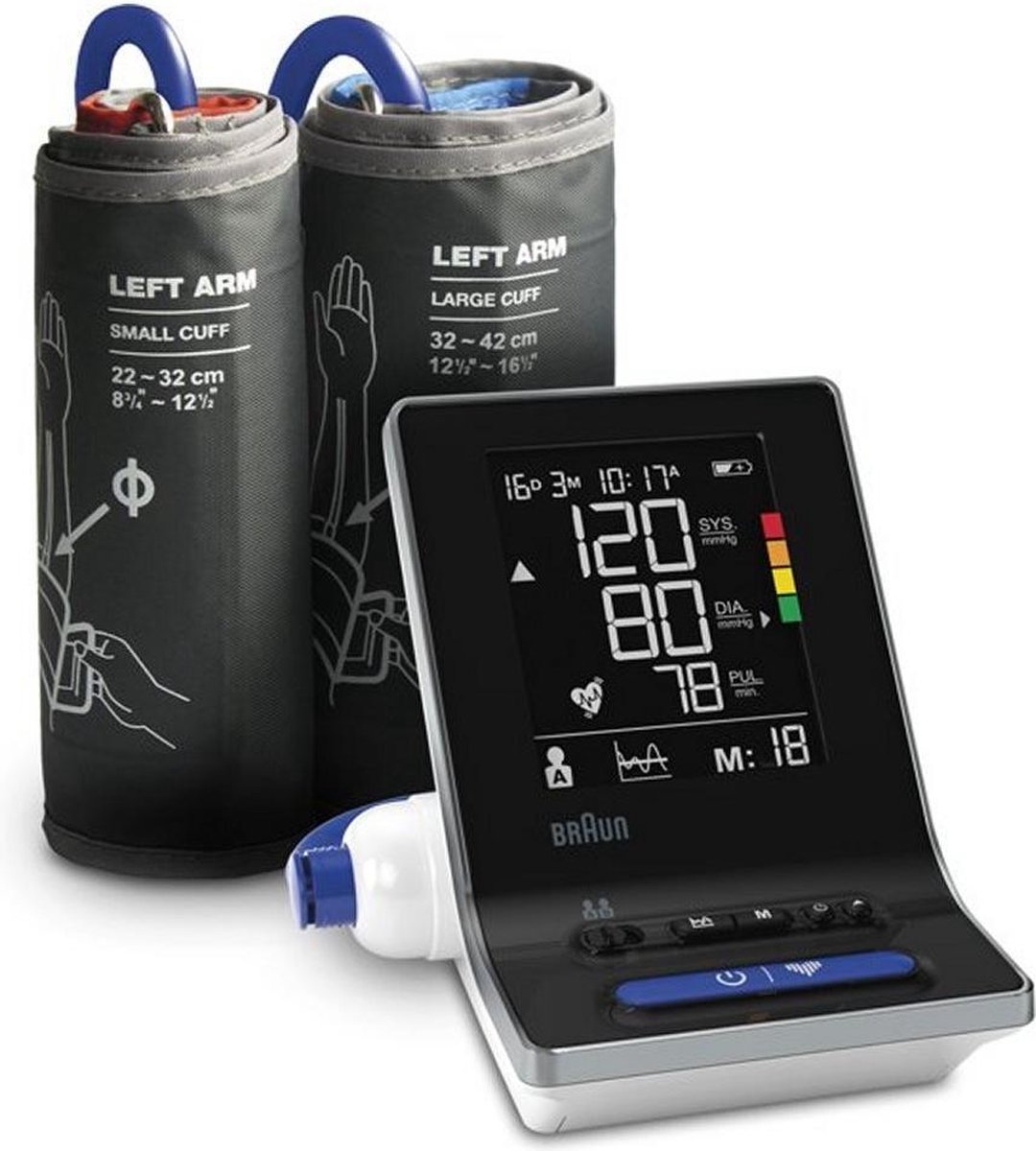 Braun ExactFit™ 3 BUA6150WE Blodtryksmåler Overarm