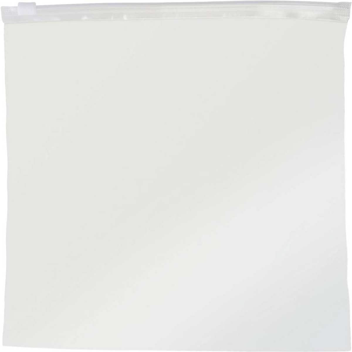 Zip-pose uden tekstlabels (L x B) 200 mm x 200 mm Transparent Polyethylen 100 stk