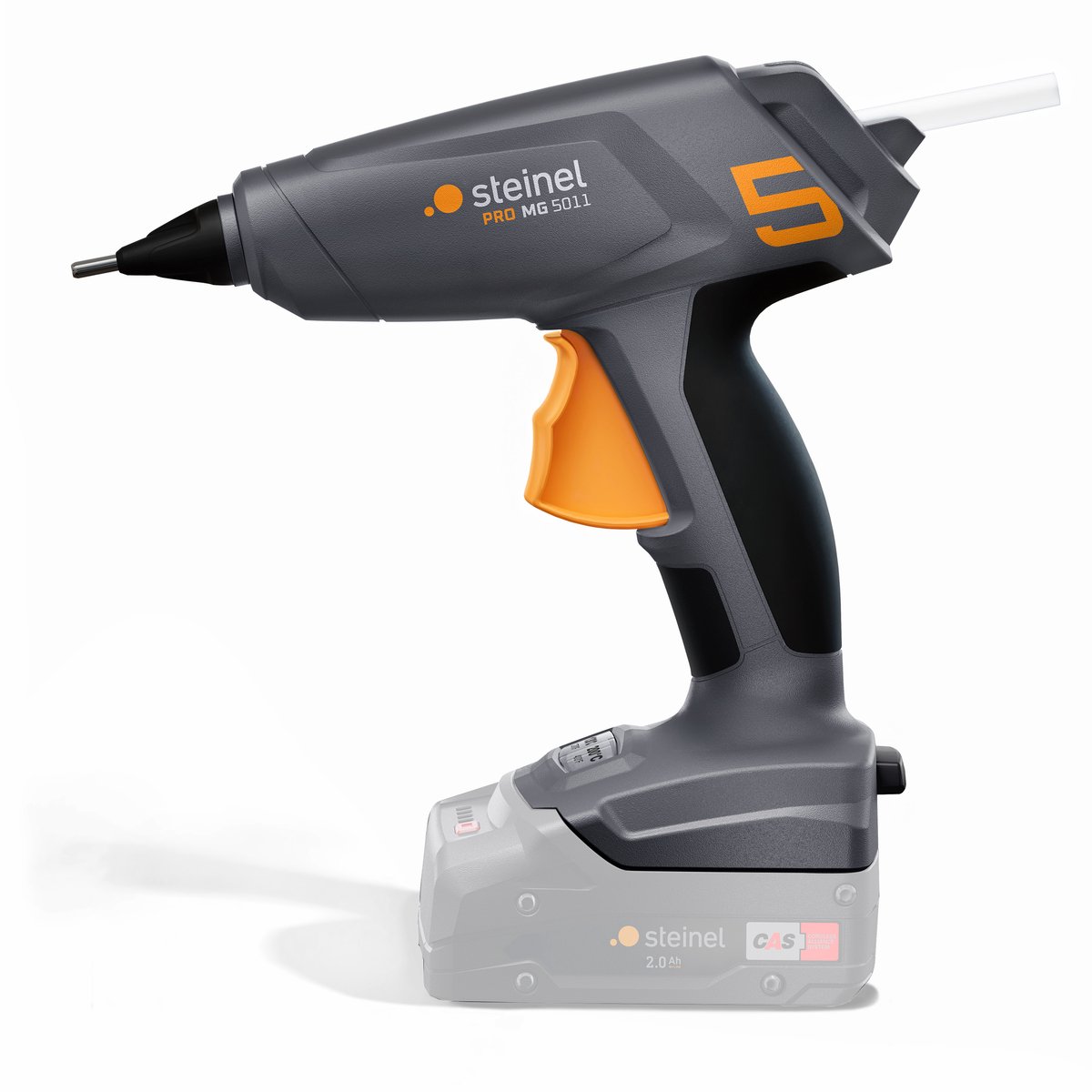 Steinel MOBILEGLUE 5011 FS Batteridrevet limpistol uden batteri, uden oplader 11 mm 18 V 1 stk