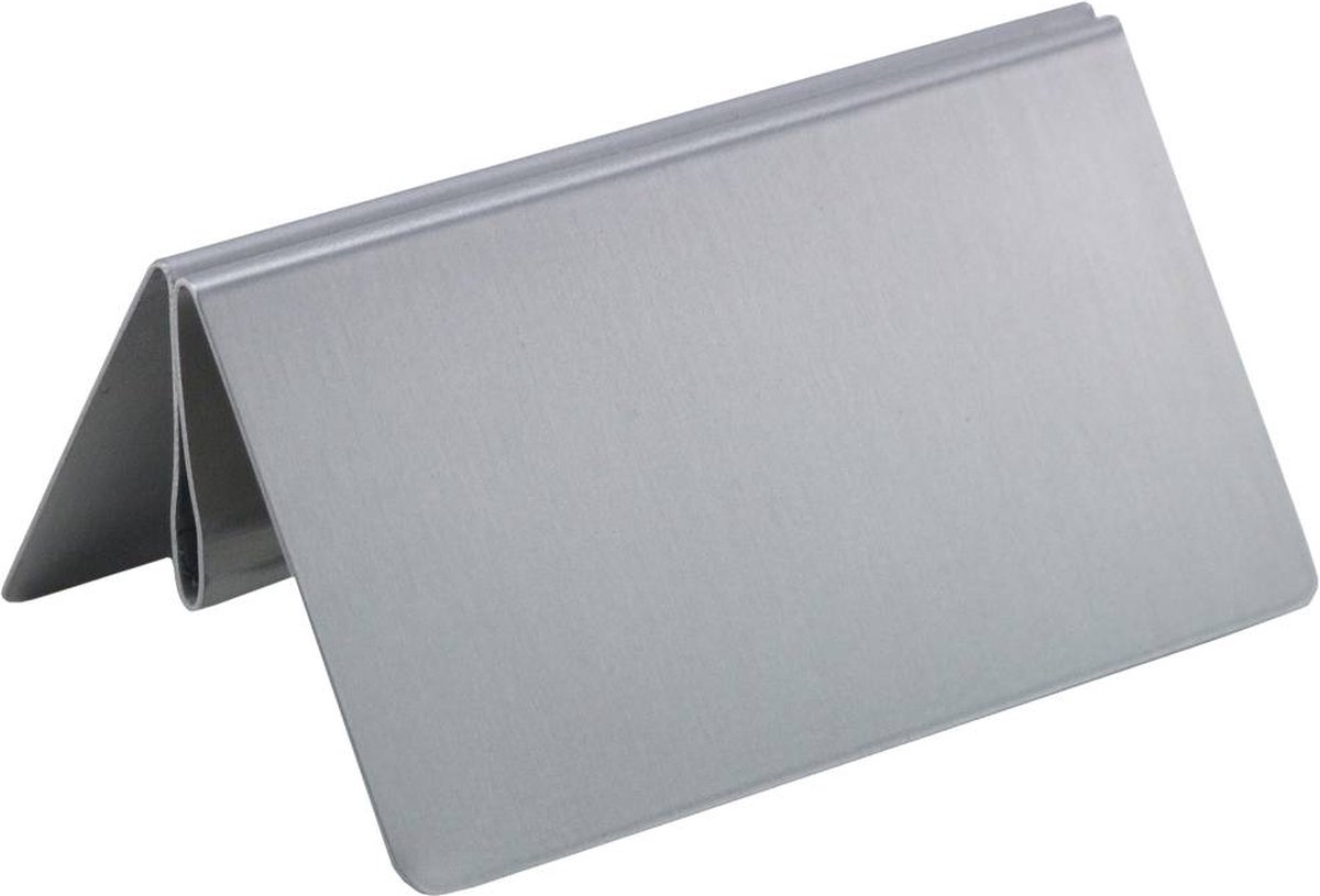 Deflecto 794261 Brochureholder Rustfrit stål 1 stk (B x H x T) 100 x 50 x 58 mm
