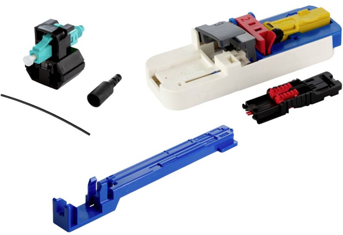 Metz Connect 1509MAJO002C-F OpDAT FAST™ Kit LC PC OM3/OM4 Stikbyggesæt OpDAT Hvid, Blå