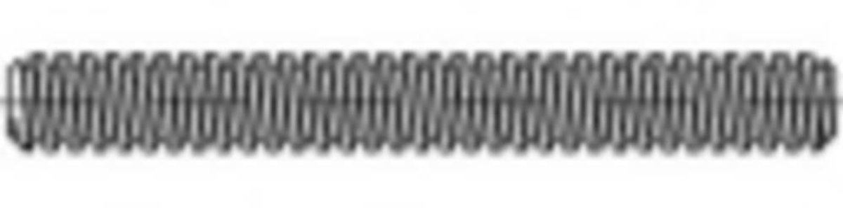 TOOLCRAFT 134756 Gevindstang M3.5 1 m Stål Galvaniseret 1 stk