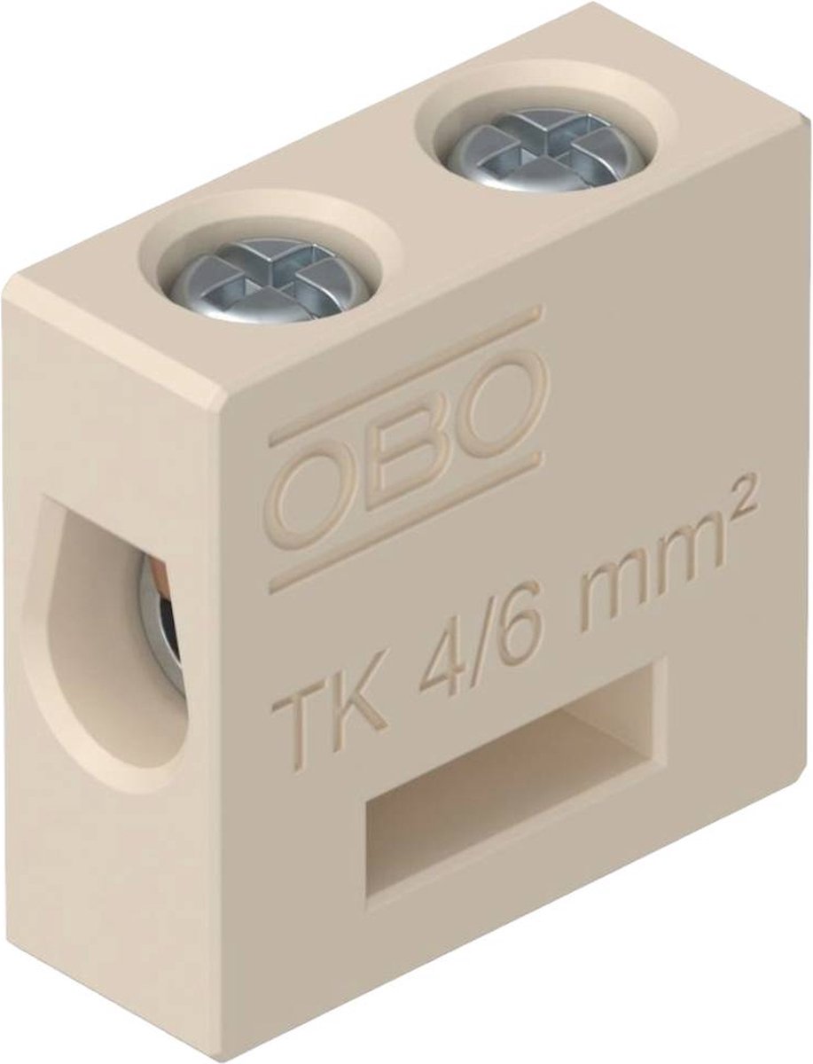 OBO Bettermann 7205700 TK 04 Keramikklemme fleksibel: - stift: 4-4 mm² Poltal: 1 5 stk