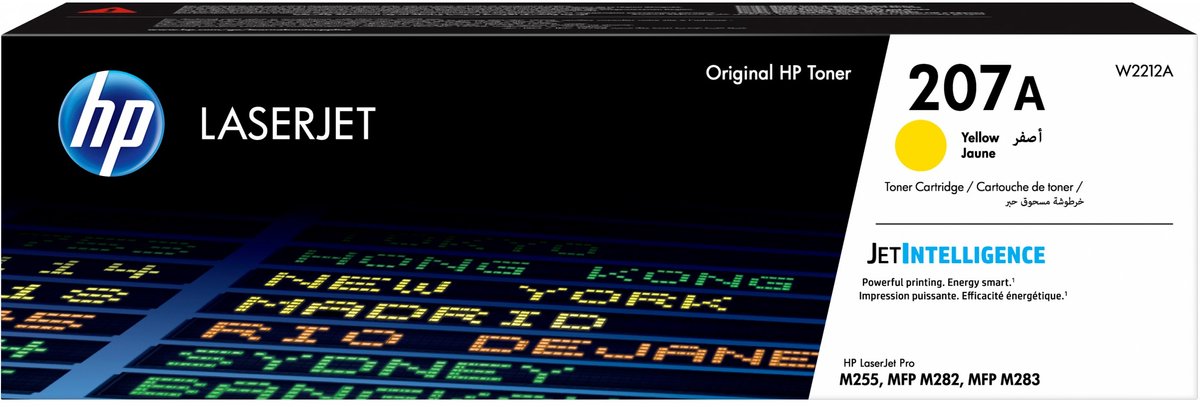 HP Tonere 207A Original Gul 1350 Sider W2212A