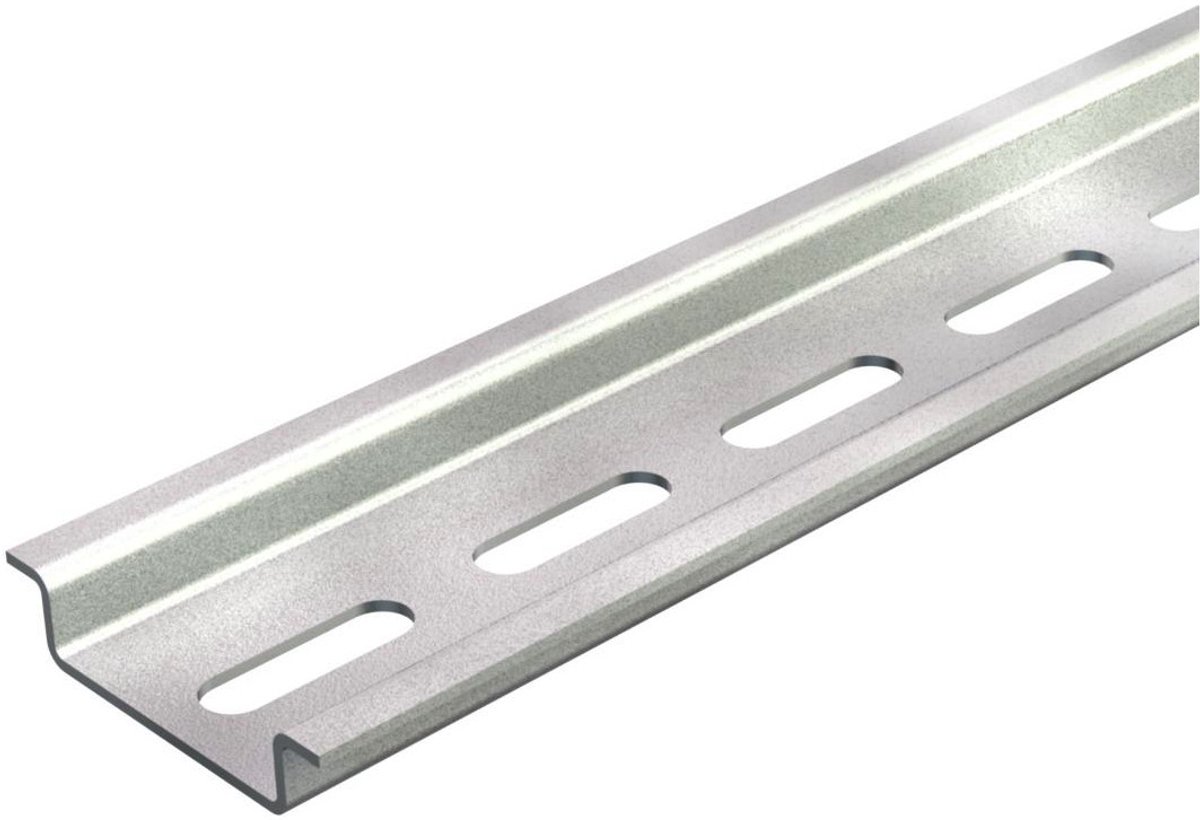 OBO Bettermann 2069 L 2M FS 1115804 DIN-skinne perforeret Stål 2000 mm 1 stk