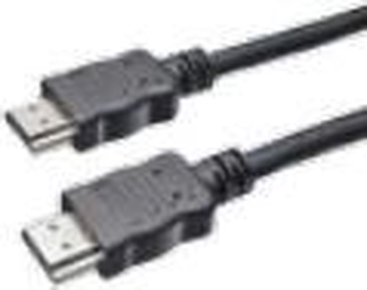 Bachmann HDMI TV, skærm Forbindelsesledning  5 m Sort