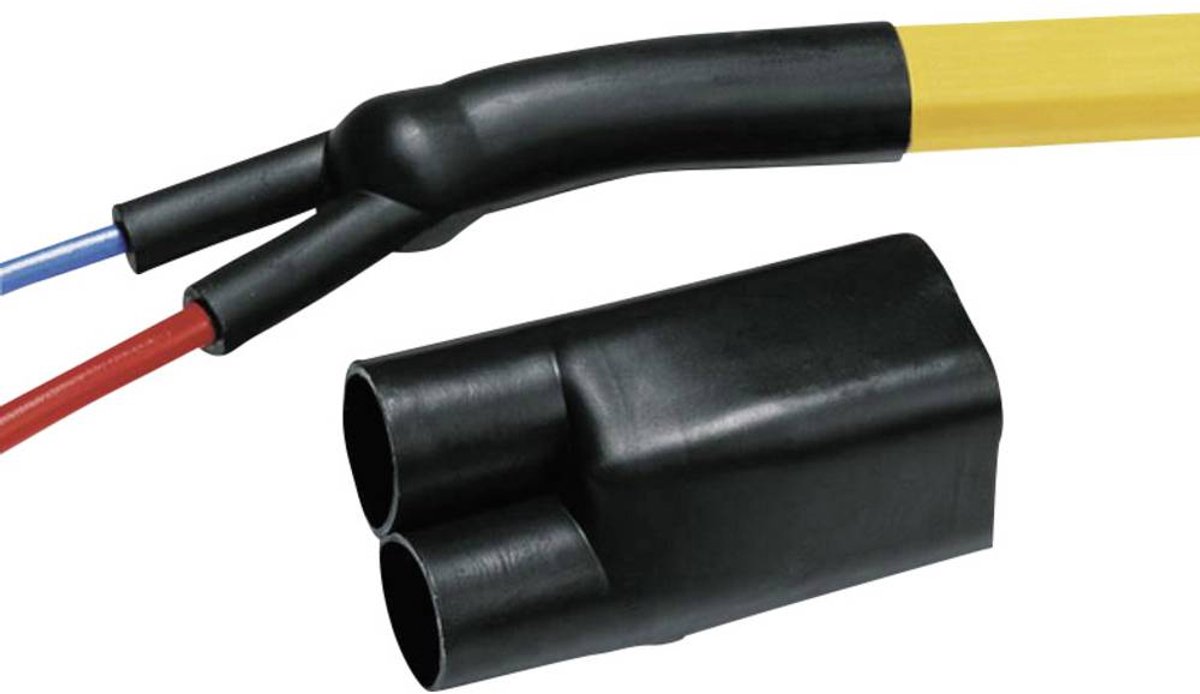 HellermannTyton 402-16039 Krympeslange tokernet kappe Nominel-diameter (inden krympning): 21 mm 1 stk