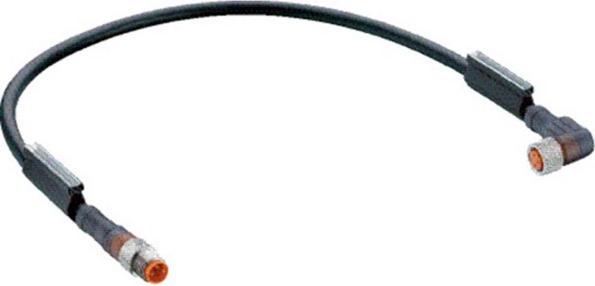 Belden 43655-1 Sensor-, aktuator-stik, M8 Stik, lige, Tilslutning, vinklet 0.60 m Pol-tal (RJ): 3 1 stk