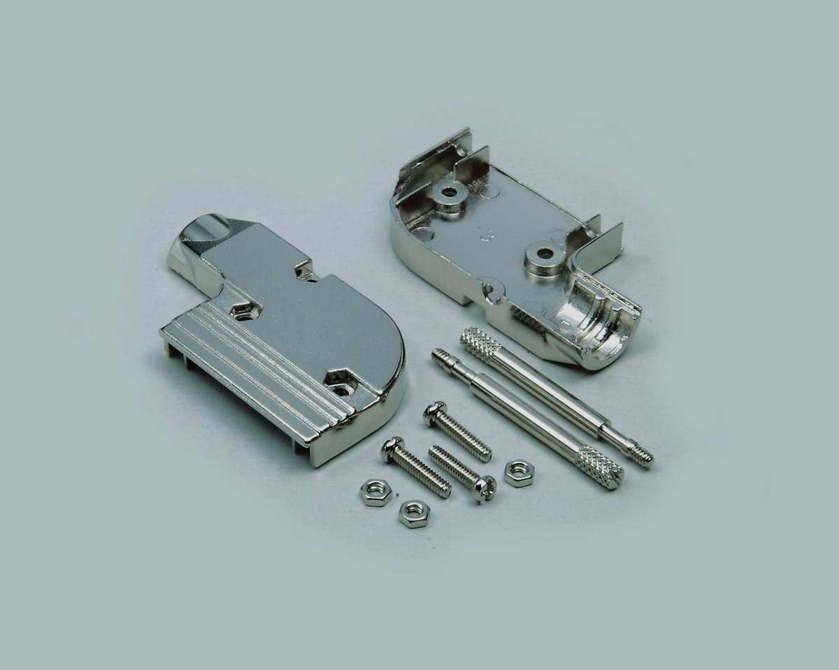 BKL Electronic 10120273 10120273 D-SUB-kabinet Poltal: 15 Metal Sølv 1 stk
