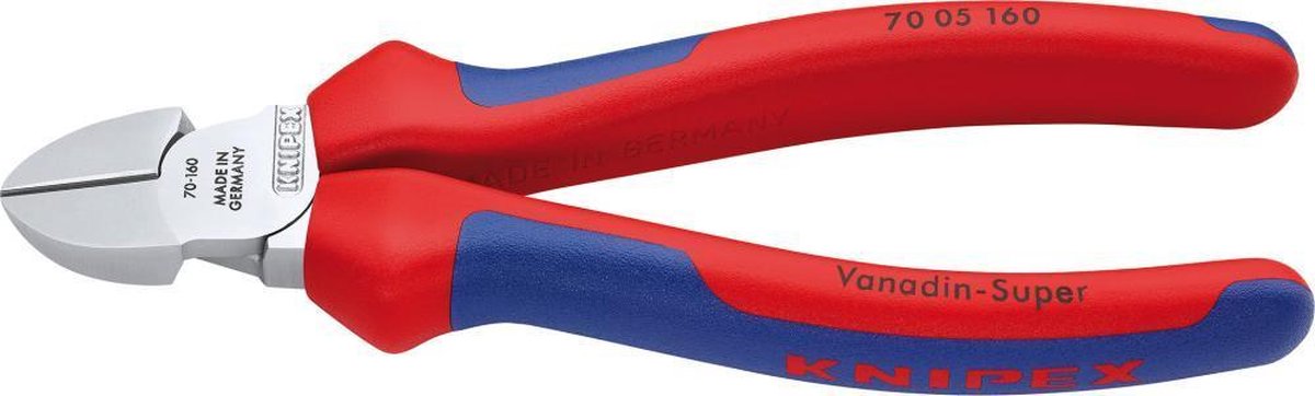 Knipex 70 05 125 Værksted Sideskiller med facet 125 mm