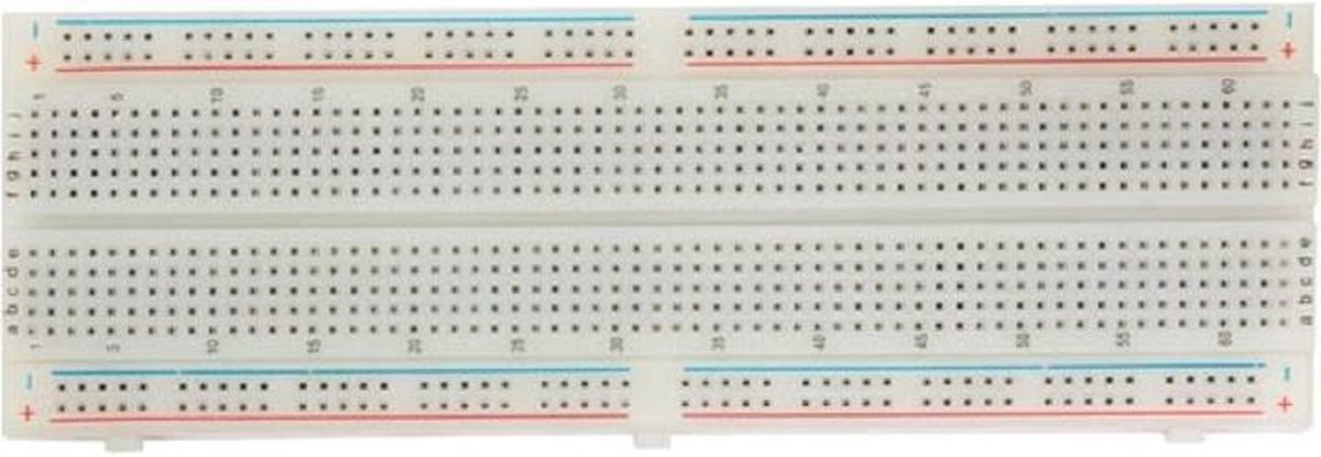 Velleman Breadboard (L x B x H) 165.5 x 8.5 x 56.5 mm 1 stk