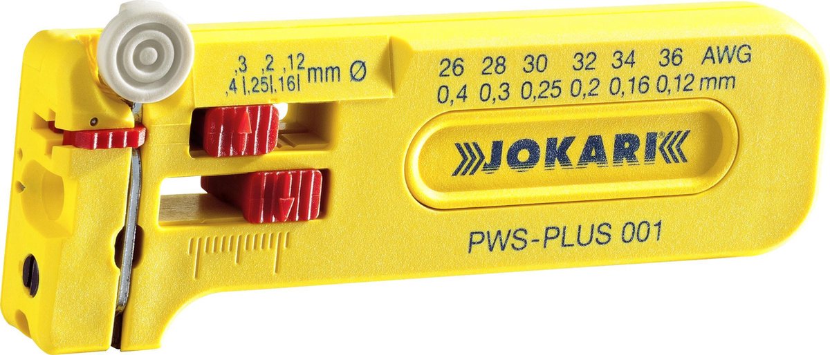Jokari 40024 PWS-PLUS 001 Afisoleringstang Egnet til PVC-trådar 0.12 til 0.40 mm PVC Passer til mærke JOKARI