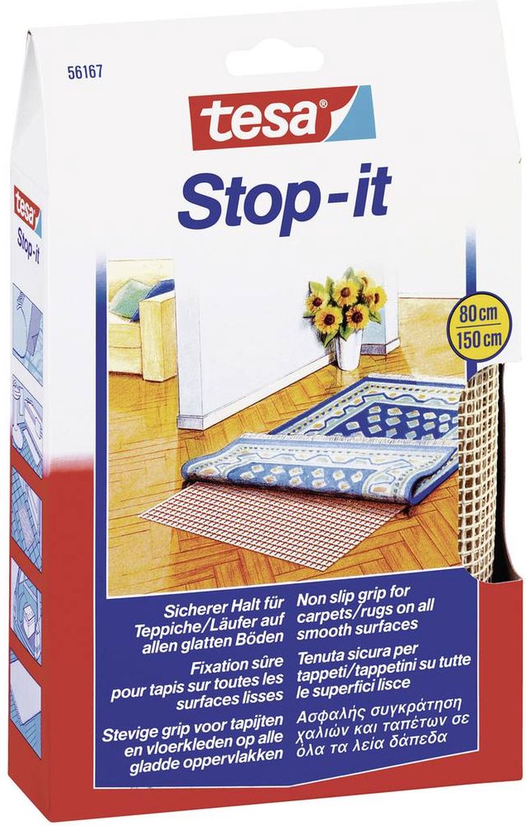 tesa 56167-0 Antiskridmåtte (L x B) 150 cm x 80 cm