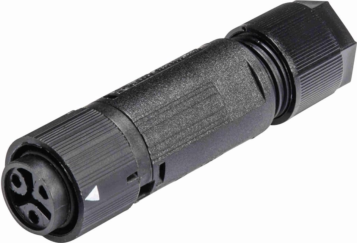 Wieland Electric 46.031.4553.1 Rundstik Kobling, lige Samlet poltal: 2 + PE Serie (rundstikforbindelse): RST® MINI 1 stk
