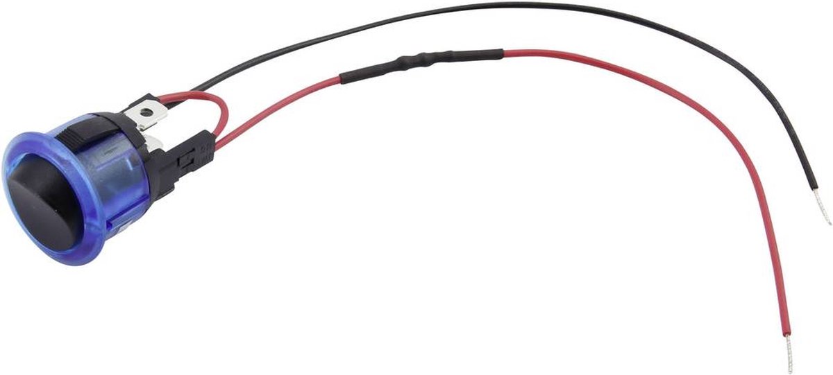SCI R13-112AH Vippekontakt R13-112AH 28 V/DC 10 A 1 x Off/On Klikkende 1 stk