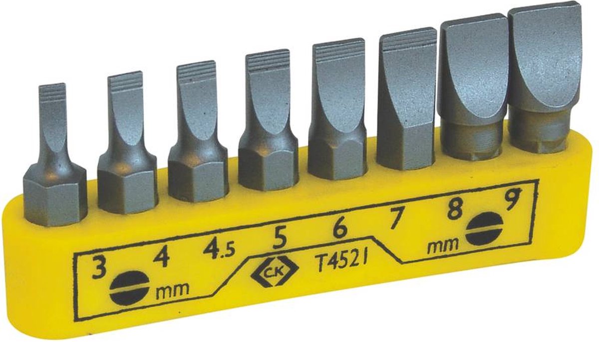 C.K. T4521 C.K Bit Clip Slotted Set Of 8