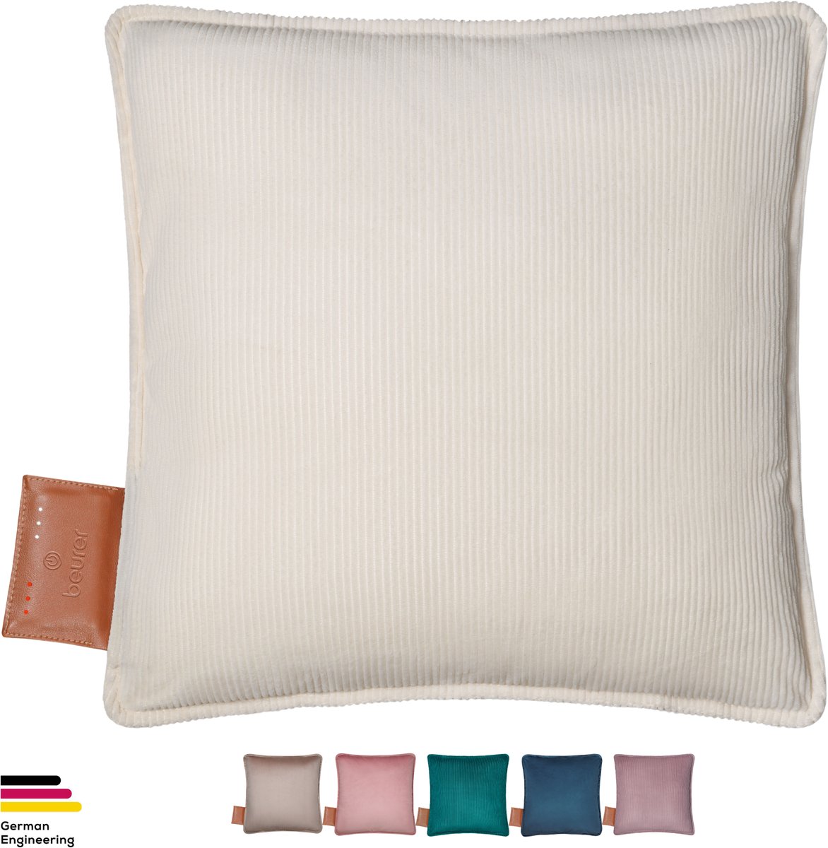 Beurer HK 77 Heaty cashmere-creme Varmepude Cream