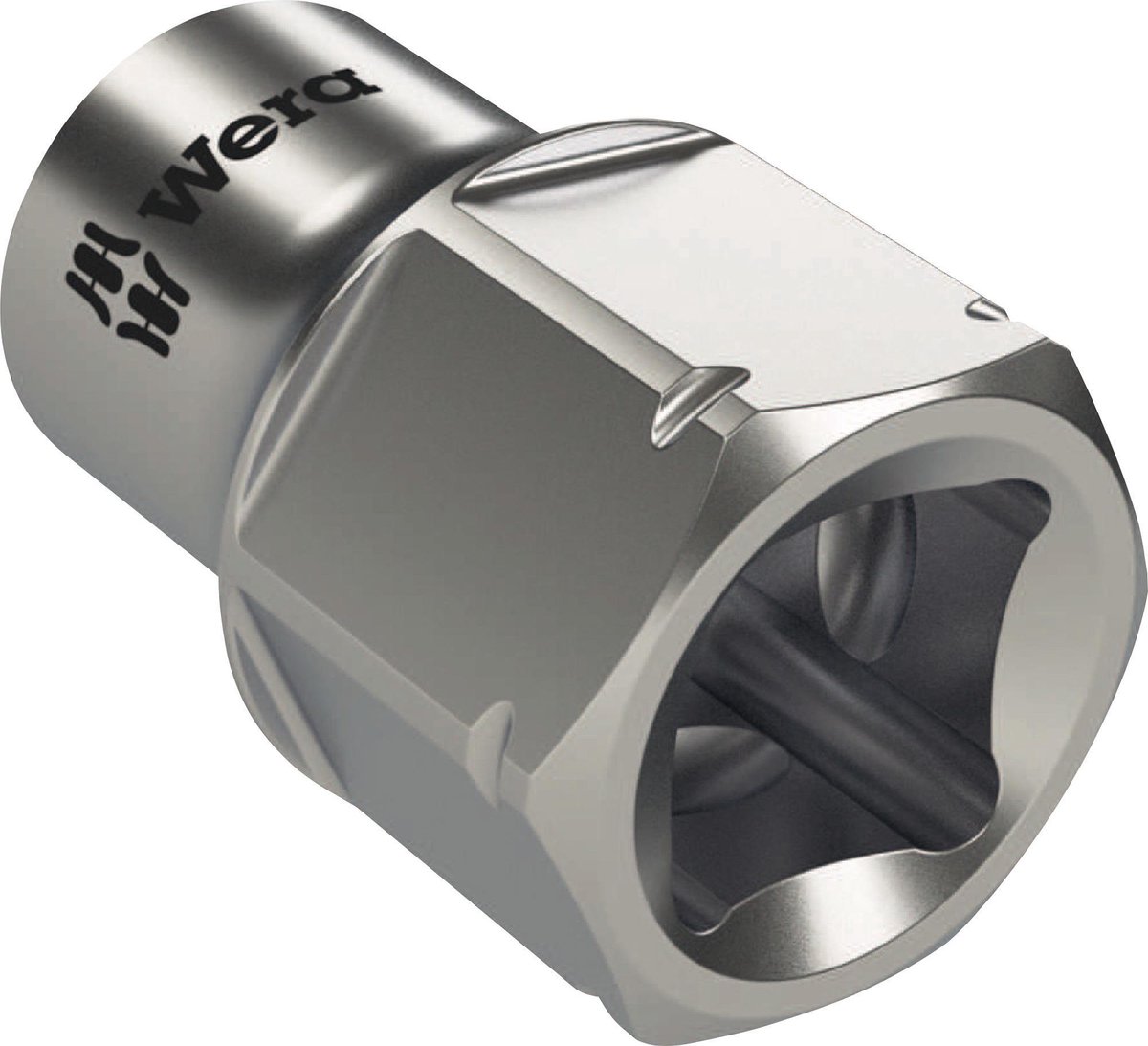 Wera 8790 FA 05003665001 Udvendig sekskant Topnøgleindsats 4 mm 1/4 4 mm 1/4 (6,3 mm)