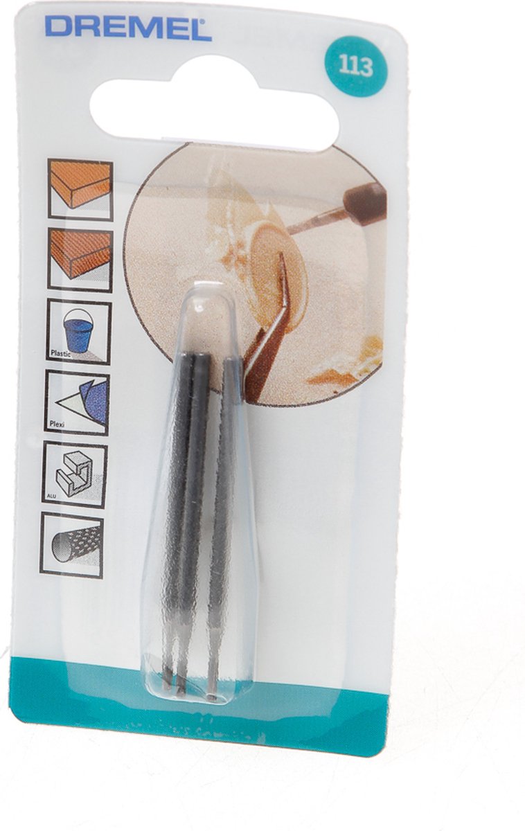 Dremel 26150113JA Graveringskniv 1,6 mm Dremel 113 Skaft-Ø 3.2 mm 3 stk