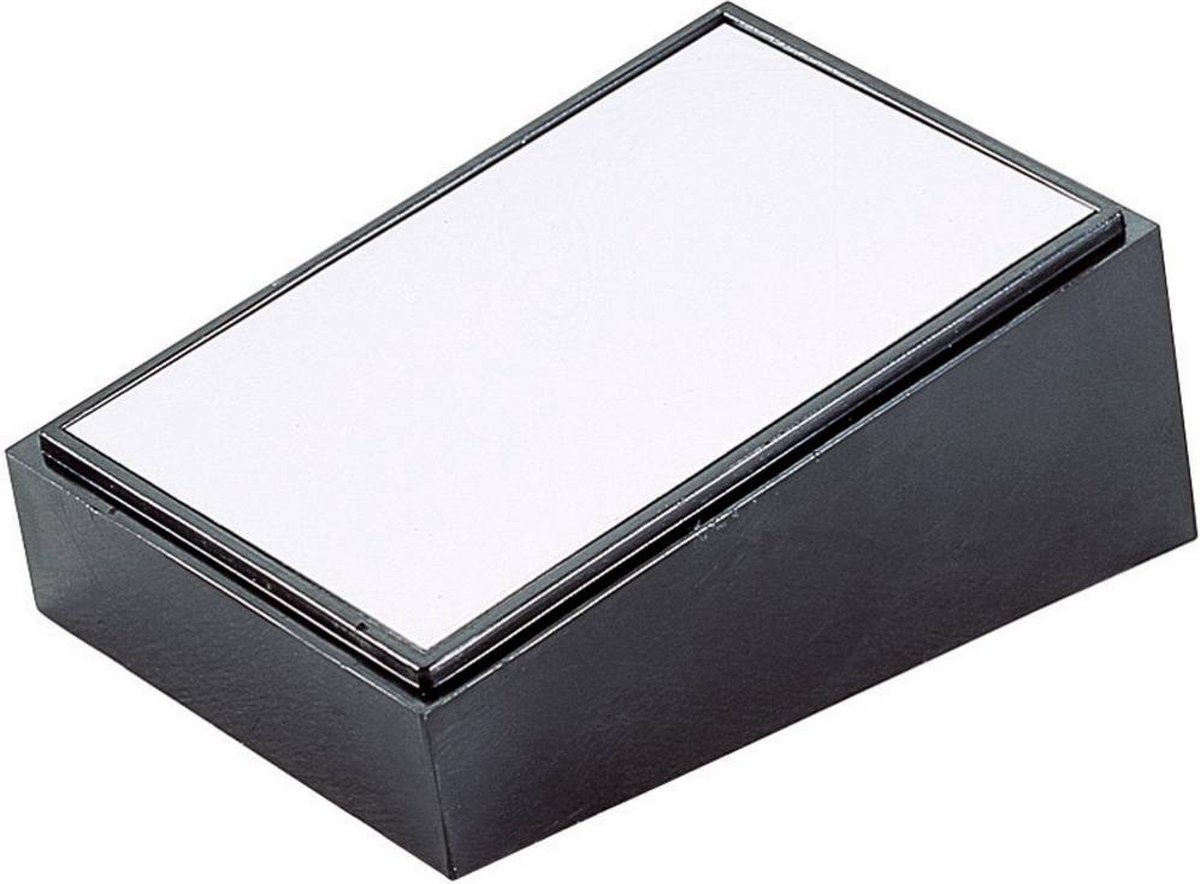 TEKO 101.9 Pult-kabinet (L x B x H) 84 x 56 x 36 mm Plastic , Aluminium Sort, Sølv 1 stk