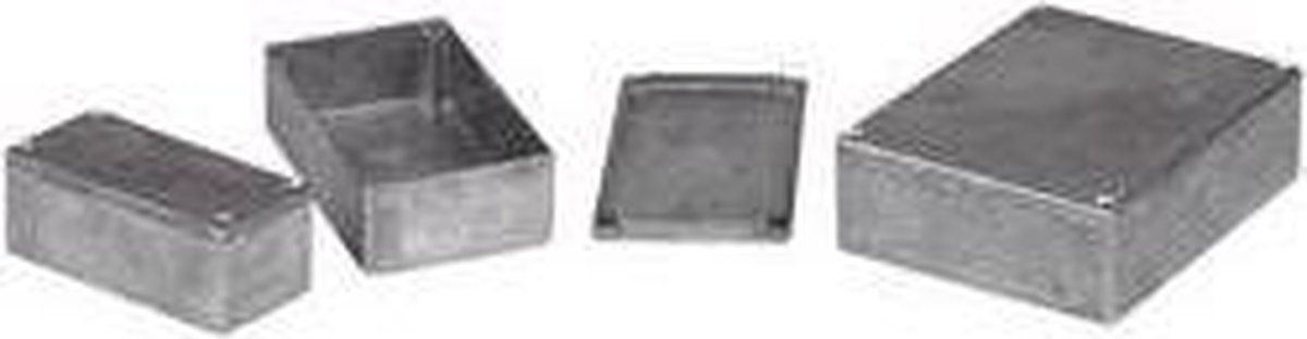 Hammond Electronics 11130PSLA Universalkabinet 125 x 125 x 79 Aluminium Aluminium 1 stk