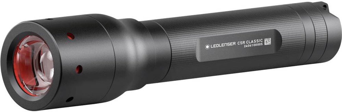 Ledlenser C5R Classic, lampe de poche, noir