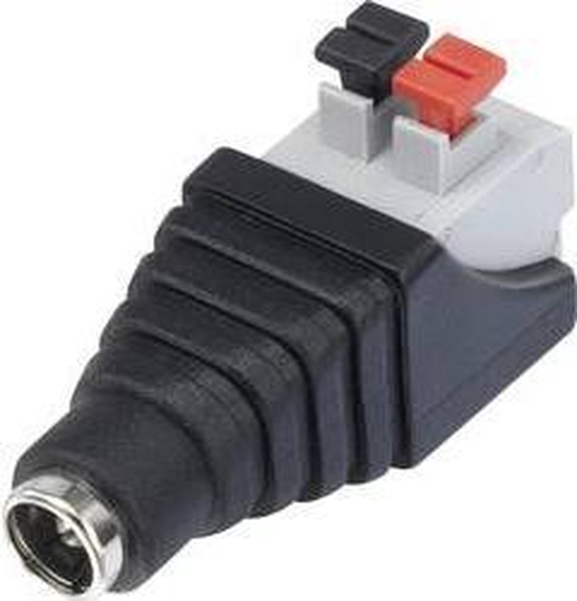 TRU COMPONENTS QT-DC2.1F Svagstrømsforbindelse Tilslutning, lige 5.5 mm 2.1 mm 1 stk