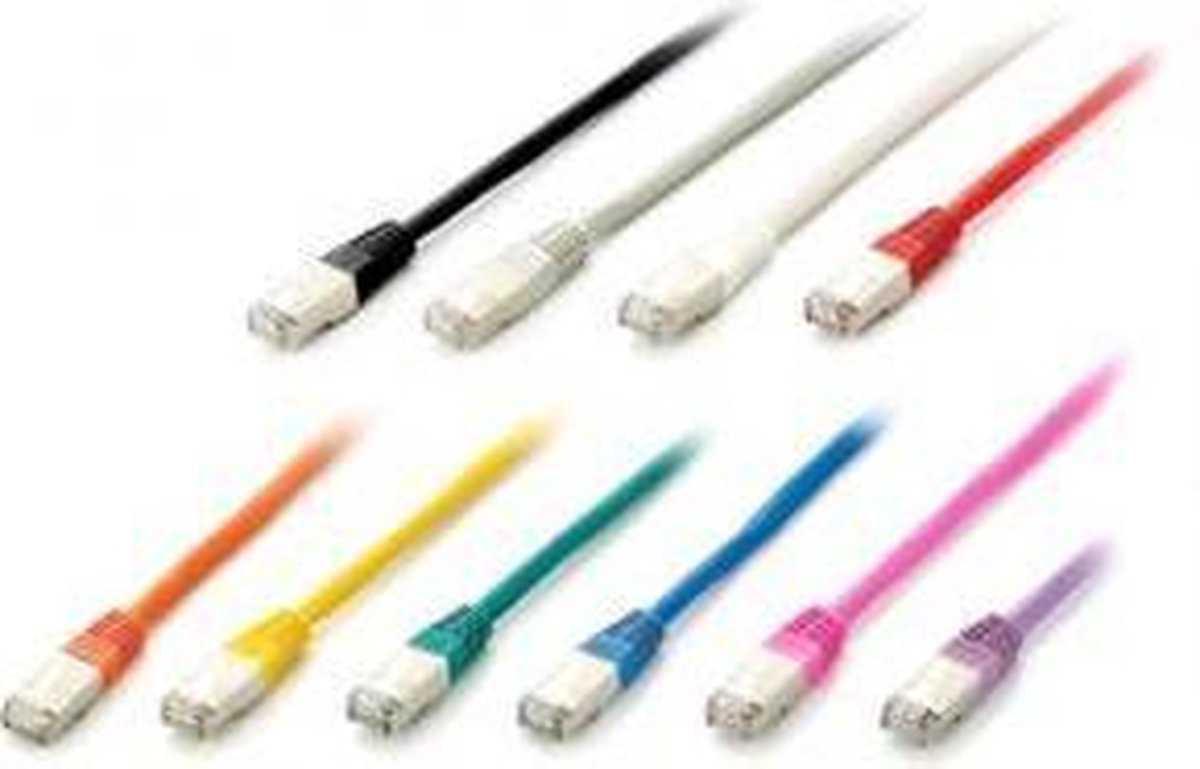 Equip 605524 RJ45 Netværkskabel, patchkabel CAT 6 S/FTP 5.00 m Rød forgyldte stik 1 stk