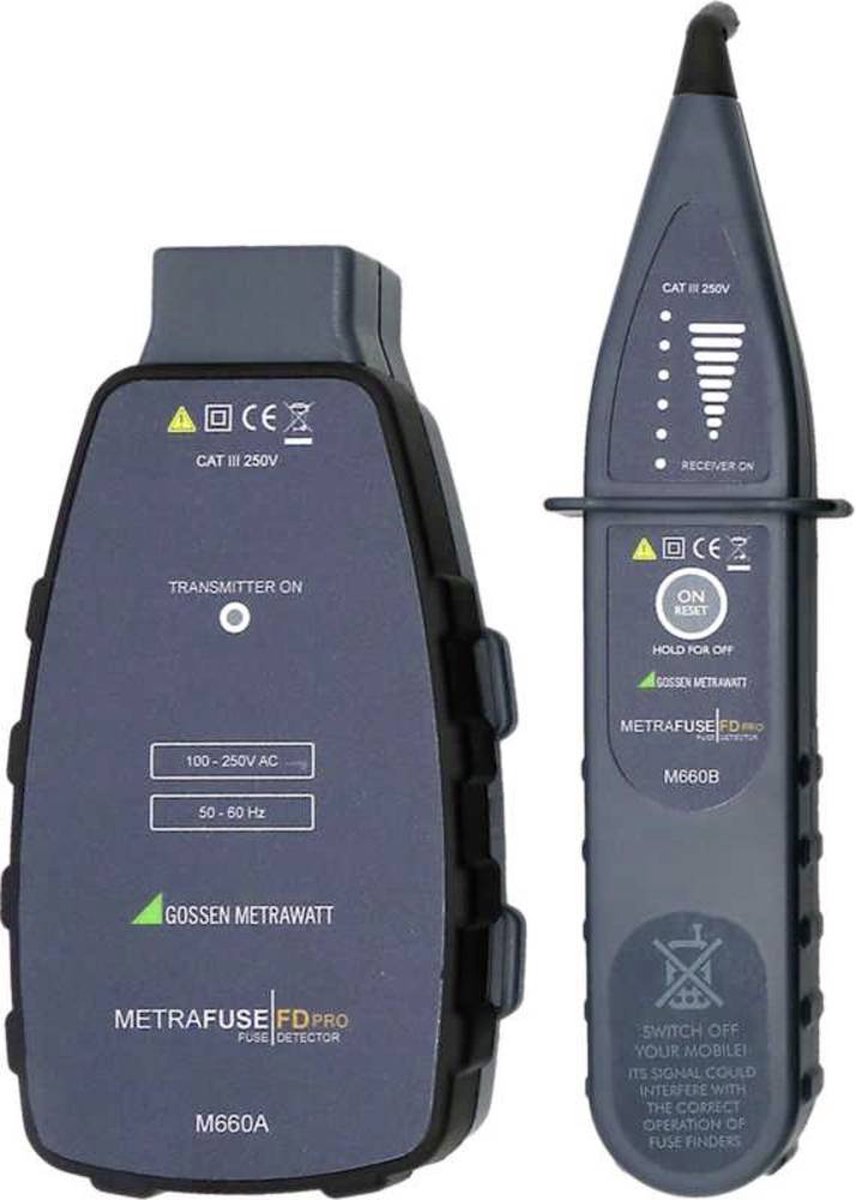 Gossen Metrawatt M660C Sikringsfinder Ledningsfølger
