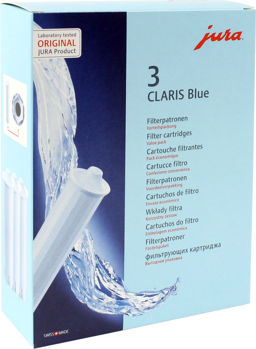 jura 24231 CLARIS Blue+ Filterpatron 3 stk