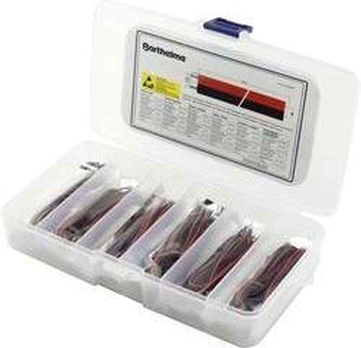 Barthelme LED-sortiment Rød, Blå , Grøn, Gul, Amber, Kølig hvid 50 mcd, 100 mcd, 250 mcd, 300 mcd 120 ° 20 mA 2 V, 3 V