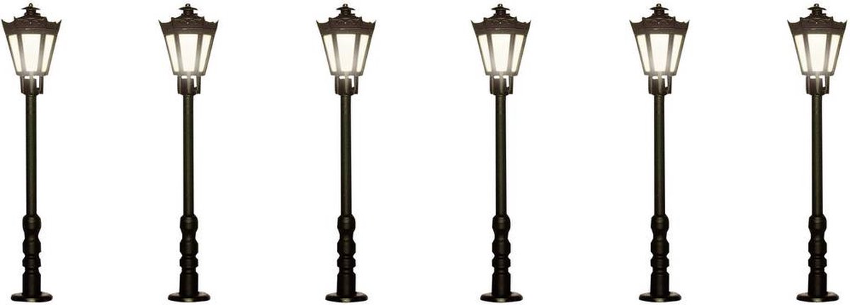 Viessmann Modelltechnik H0 Parkeringslanterne enkel Færdig model 60706 1 Set