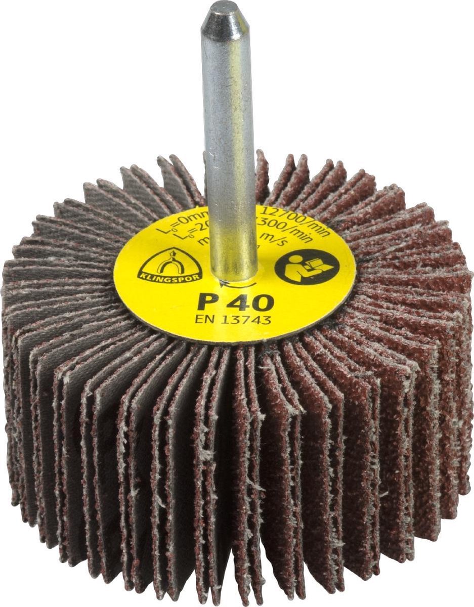 Klingspor 61299 Slibe­ og poleringstilbehør Diameter 50 mm 10 stk