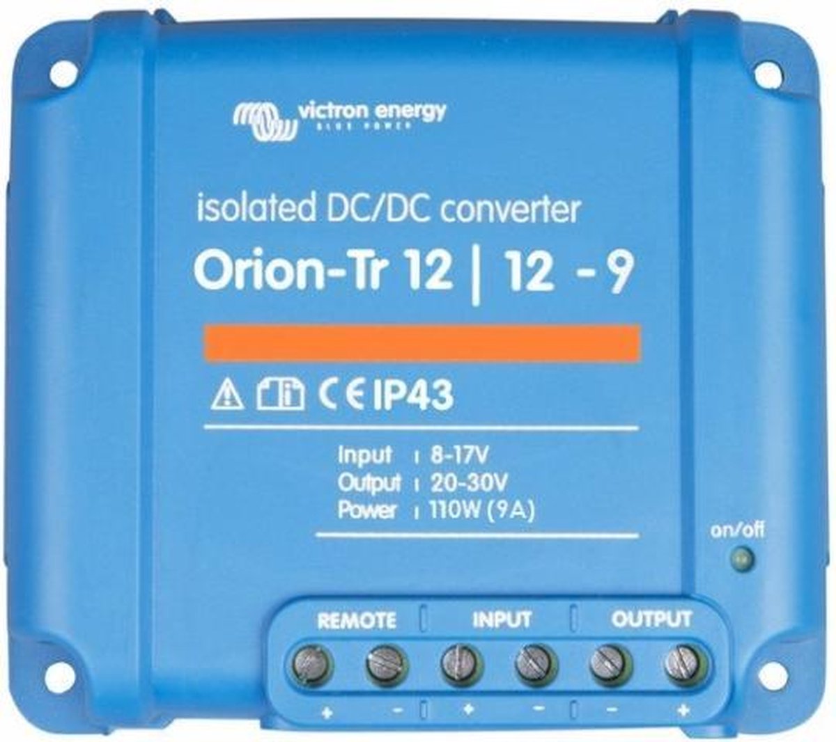 Victron Energy Orion-Tr 12/12-9A DC/DC-bilomformer 12 V/DC - 12 V/DC/12.5 A 120 W