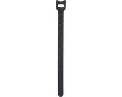 TOOLCRAFT KL12X280SC Burrebåndkabelbinder til samling Burrebånd statisk loop del (L x B) 280 mm x 12 mm Sort 16 stk