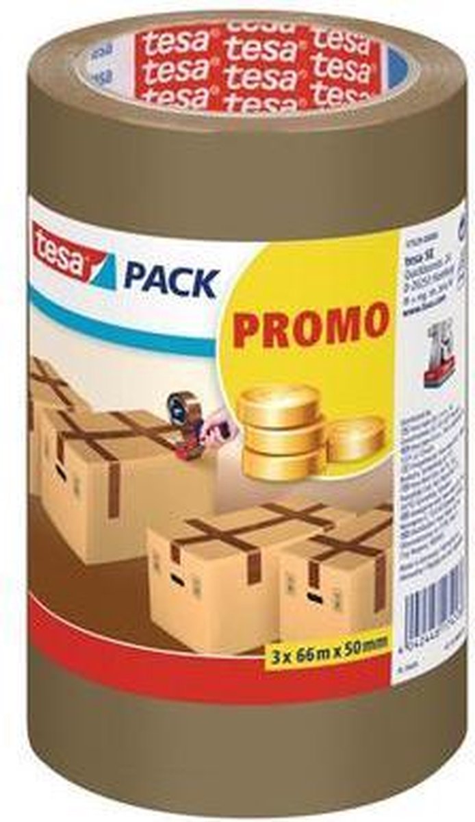tesa 57529-00000-04 Tape tesapack® 4280 Chamois (L x B) 66 m x 50 mm 1 stk