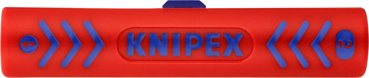 Knipex 16 60 100 SB Kabelbeklædningsfjerner Egnet til Koaxialkablar, Rundkablar 4.8 til 7.5 mm
